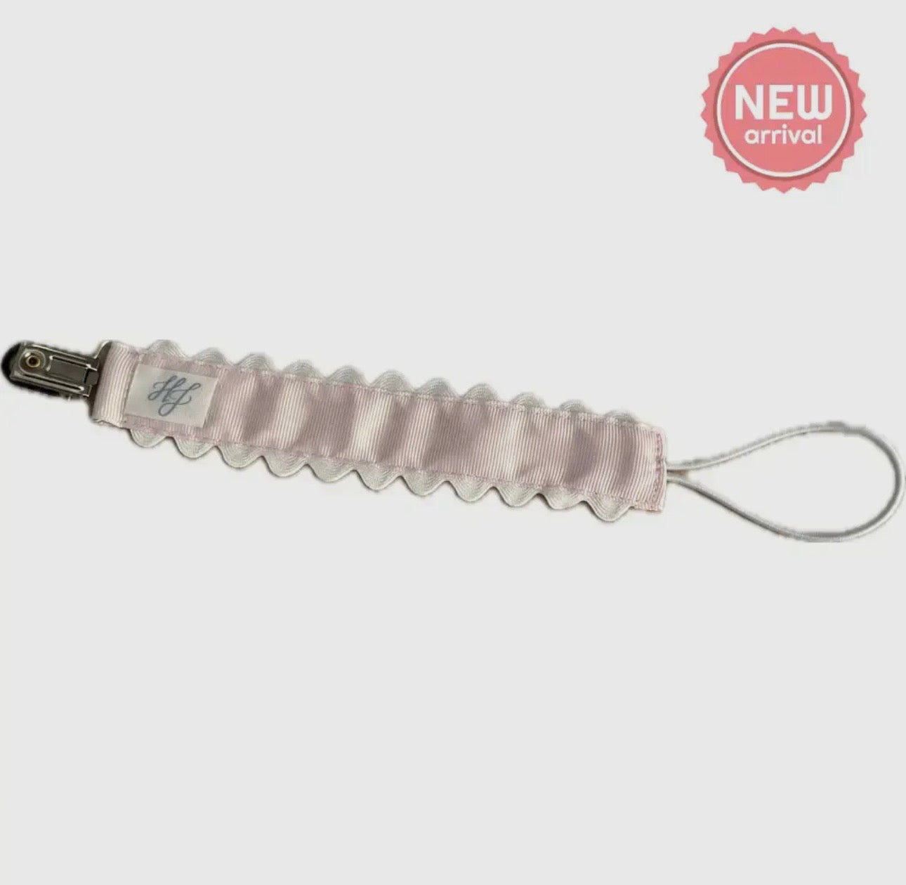 Paci Clip - Ricrac Trim