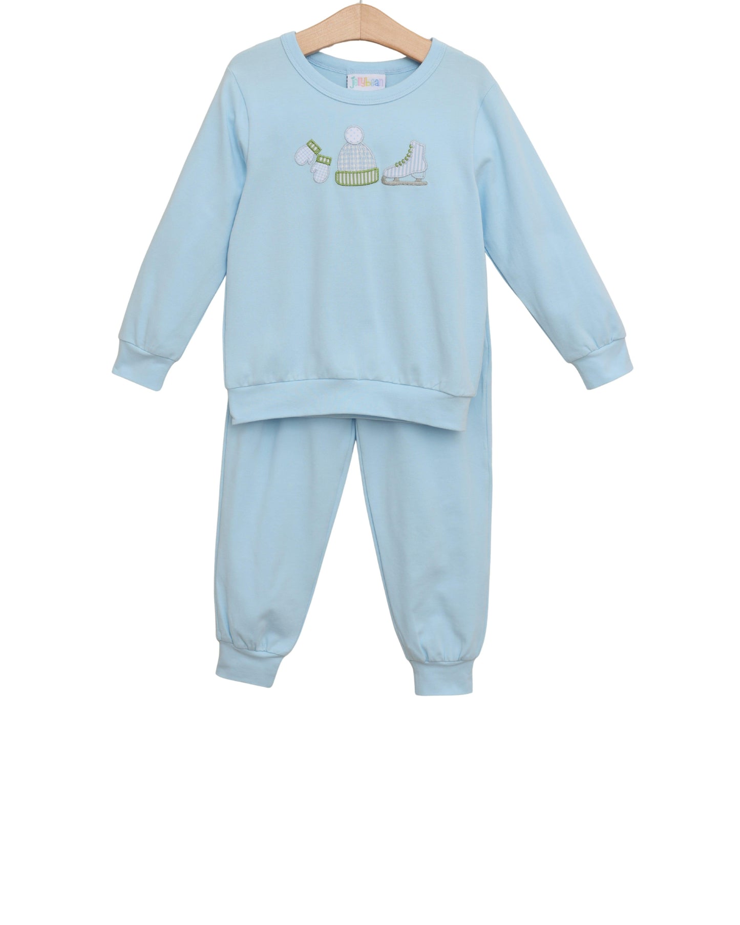 Around the Rink Jogger Set - Light Blue