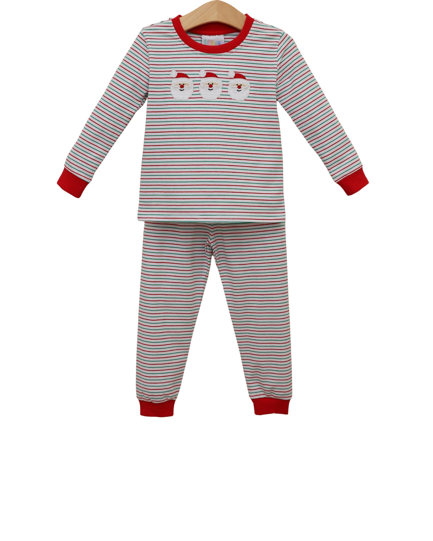 Christmas Candy Stripe Santa Set