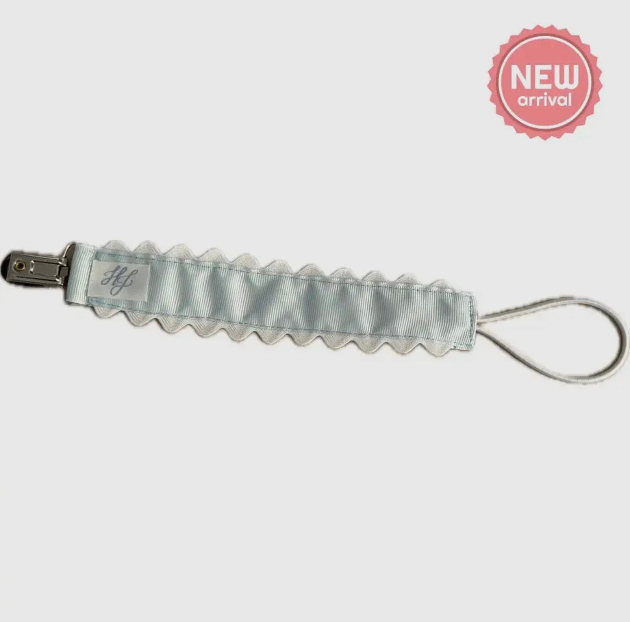 Paci Clip - Ricrac Trim