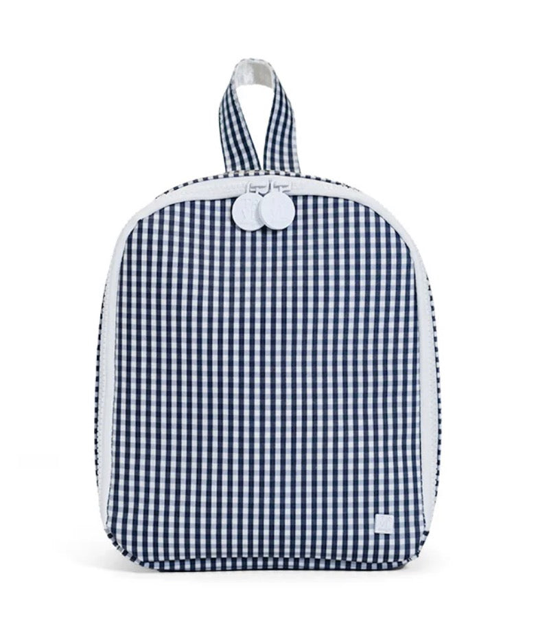 Bring It! Lunch Bag - Gingham Navy
