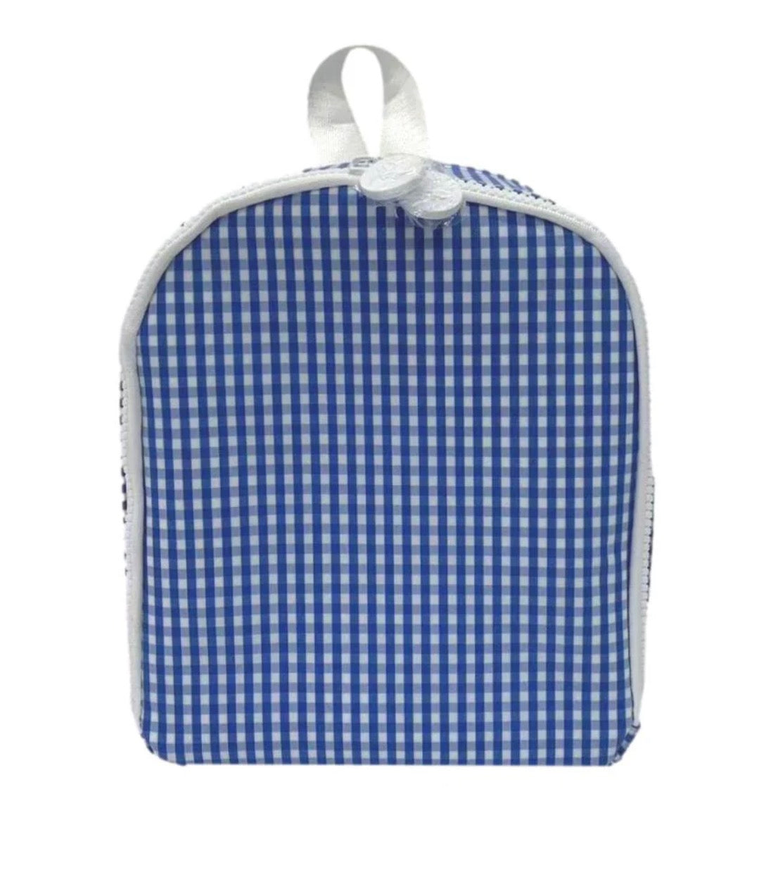 Bring It! Lunch Bag - Gingham Royal