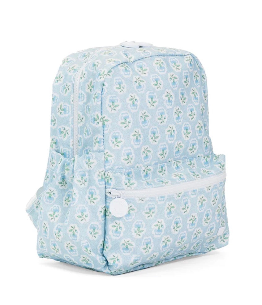 Mini Backpacker - Petite Fleur Blue