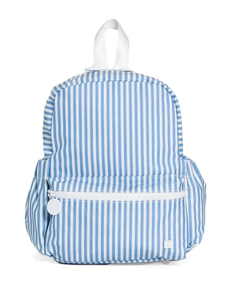 Mini Backpacker - Pimlico Stripe Chambray