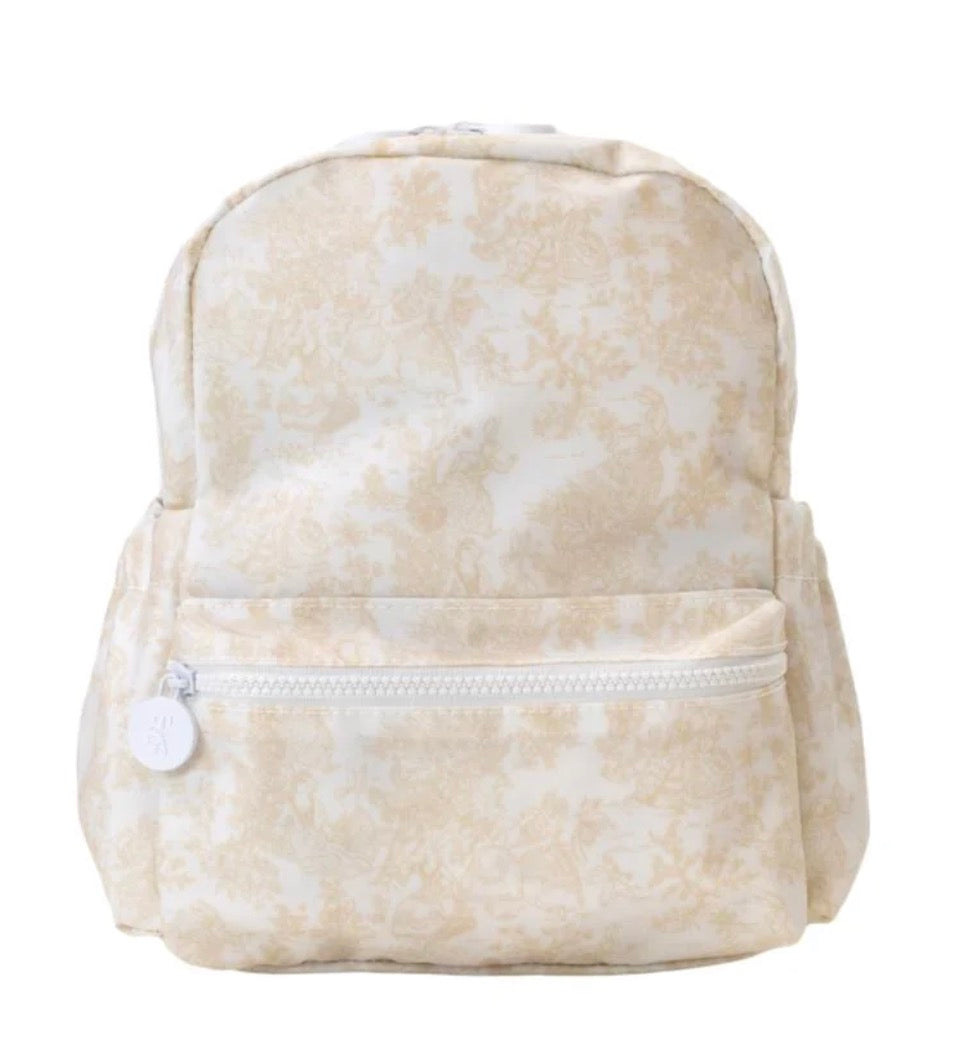 Mini Backpacker - Bunny Toile Sand