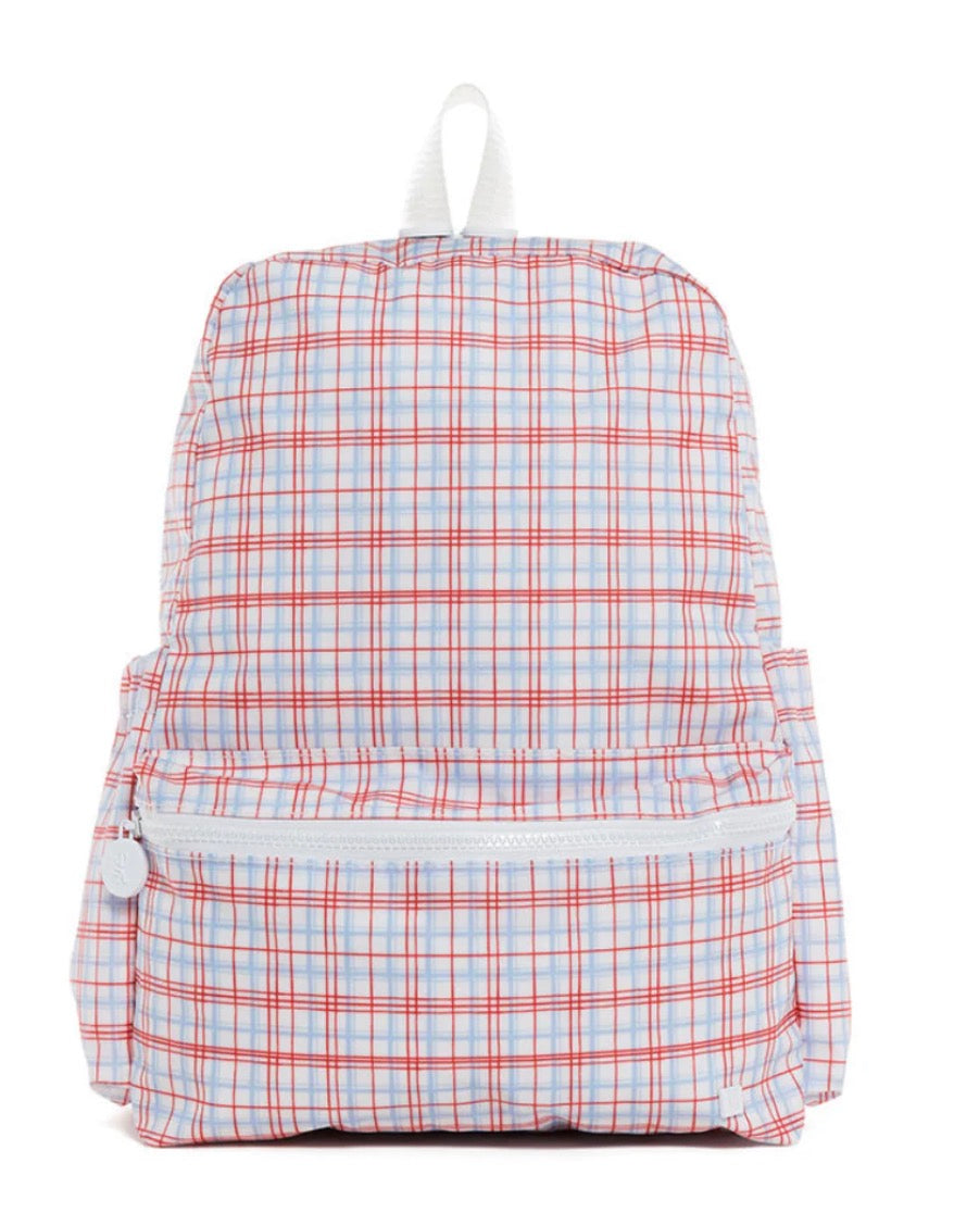 Backpacker - Classic Plaid Red