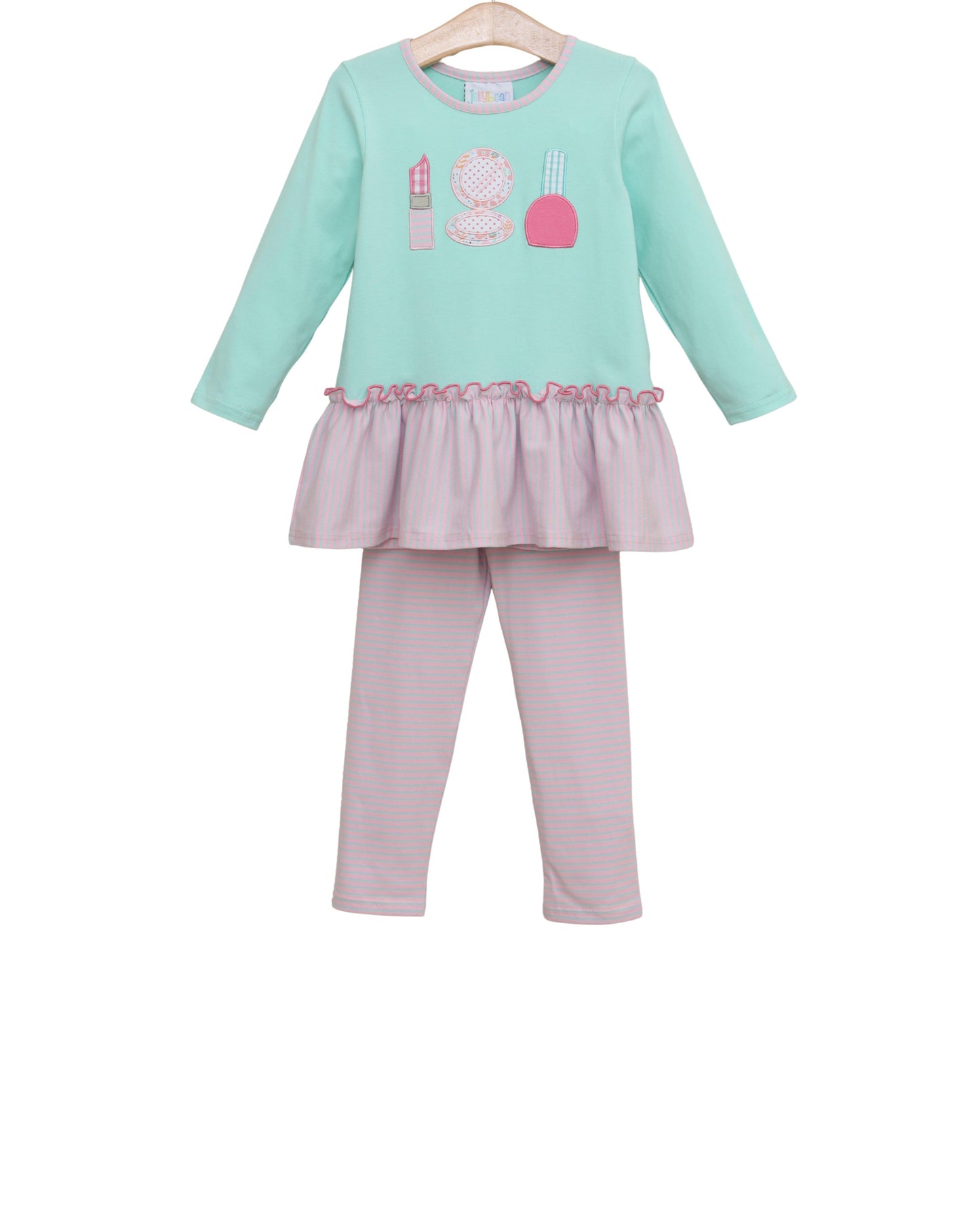 Glam Trio Ruffle Pants Set