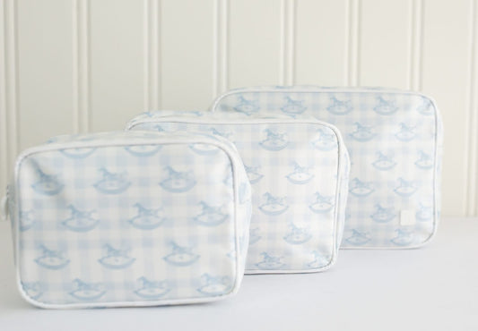 Pony Parlor - Large Cosmetic Pouch