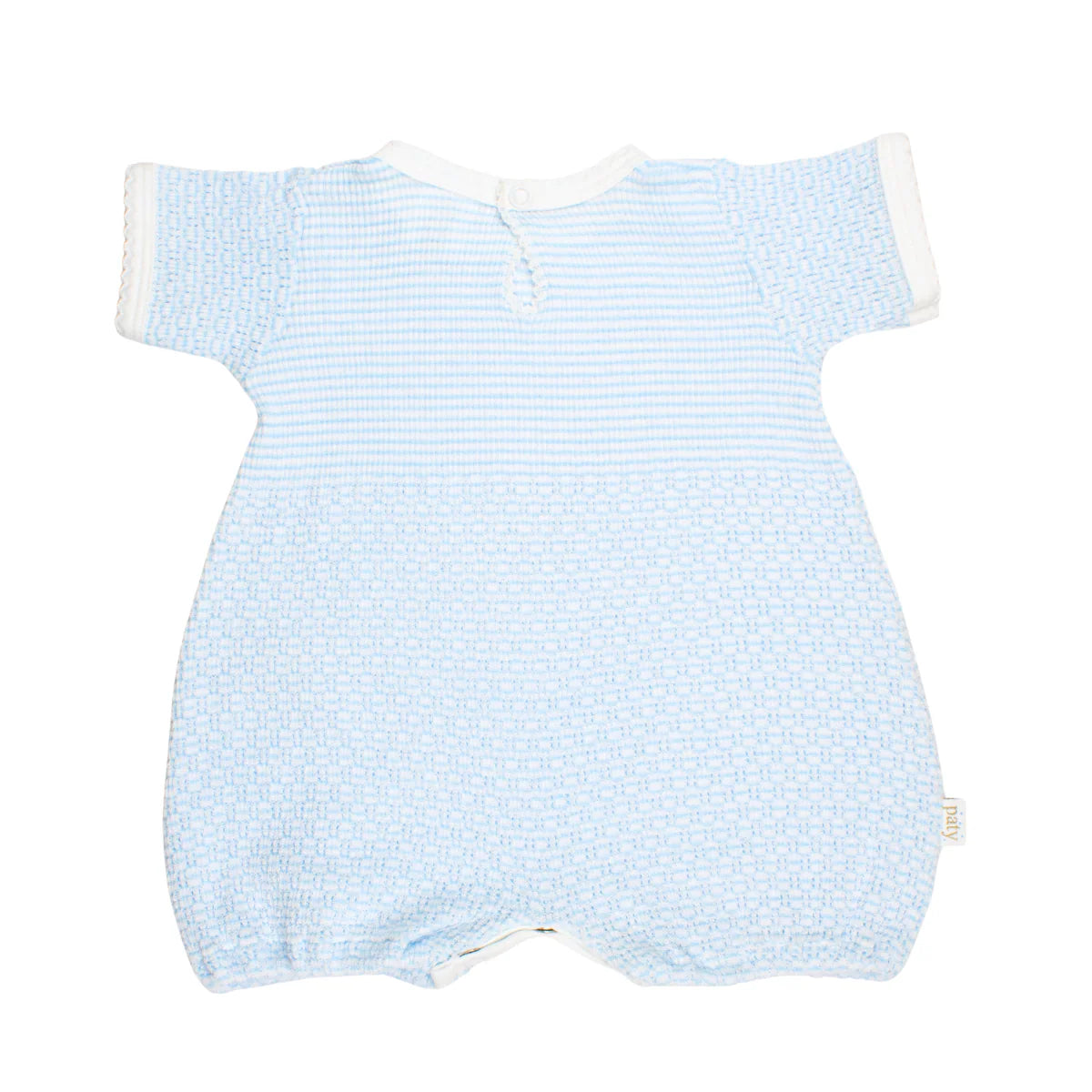Paty Knit Solid Color Baby Bubble with Pima Trim PREORDER
