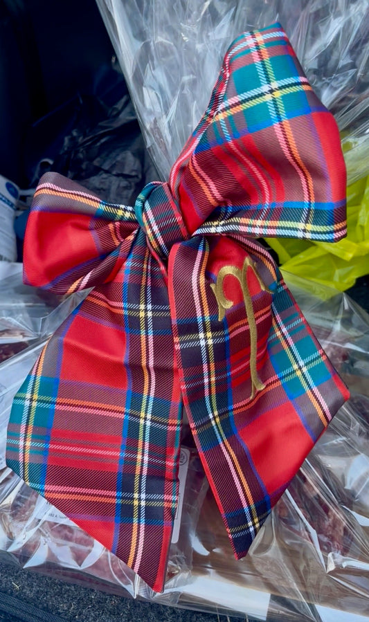 Red Tartan Sash