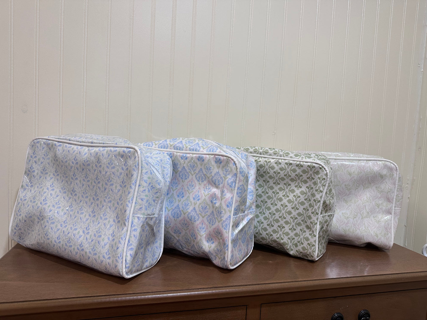 Clear Coated Carryall Pouch