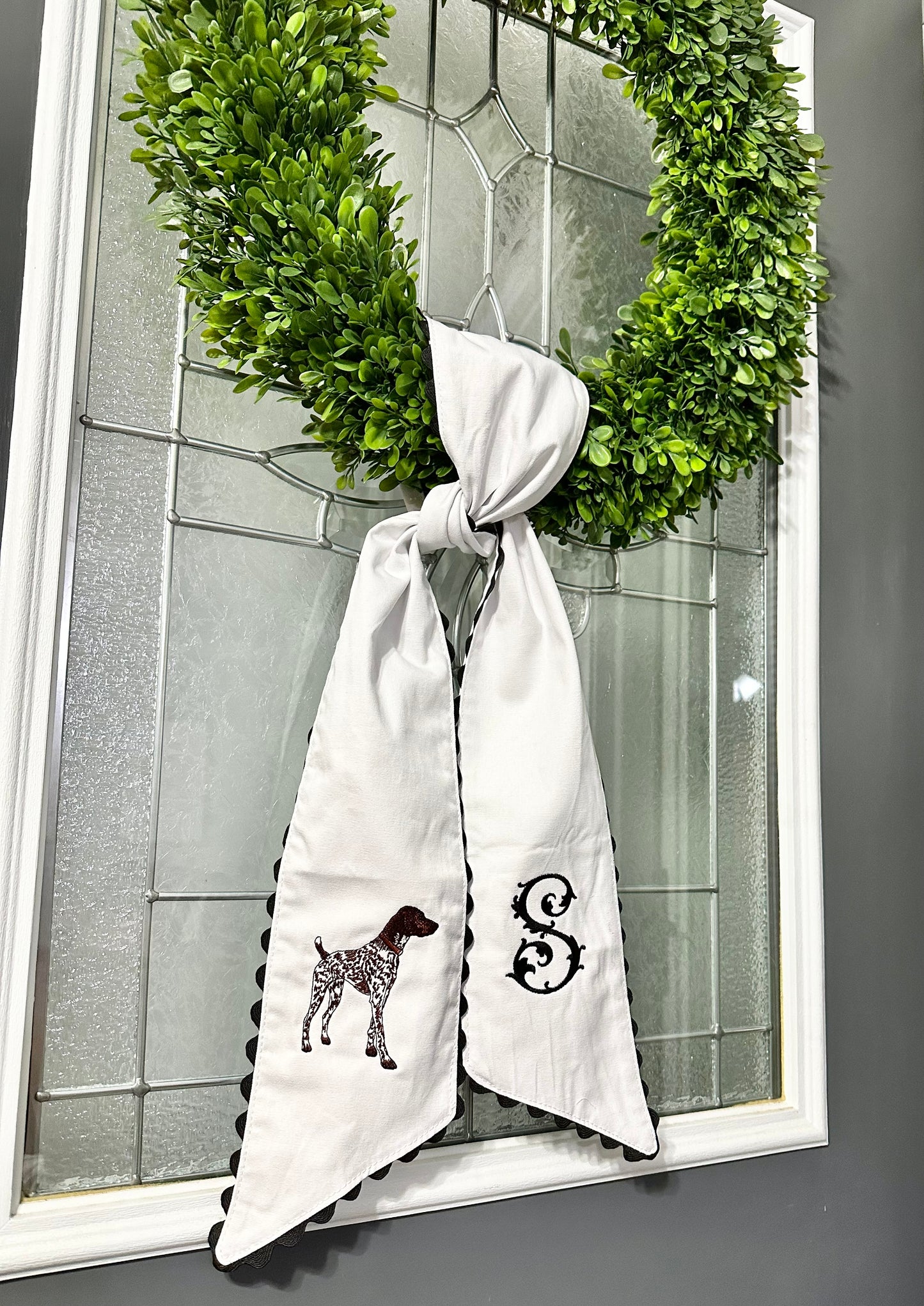 Wreath Sash Custom - Special Order