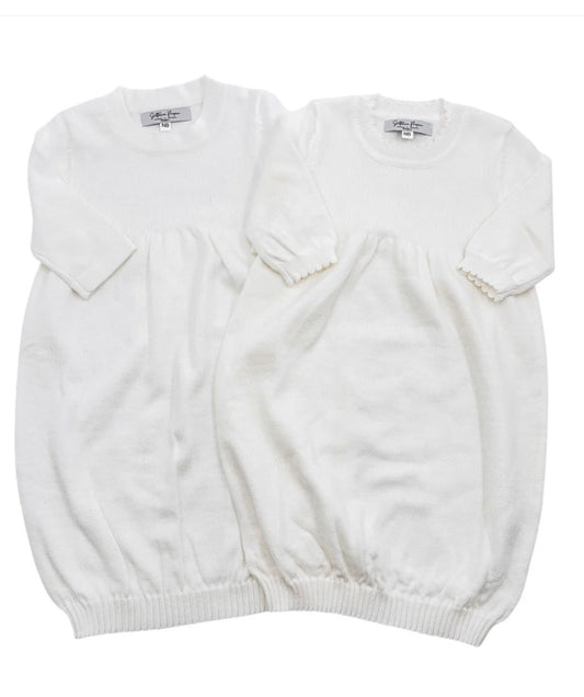 Knit Newborn Gown