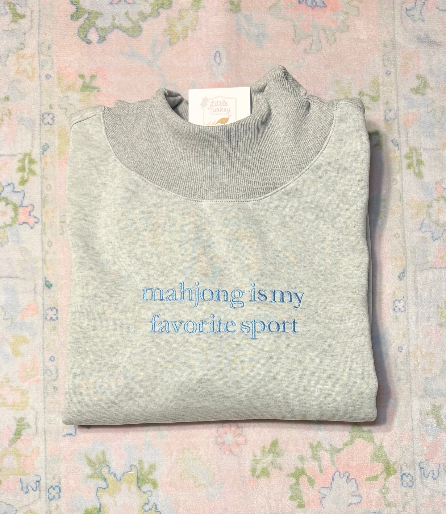 Mockneck Pullover