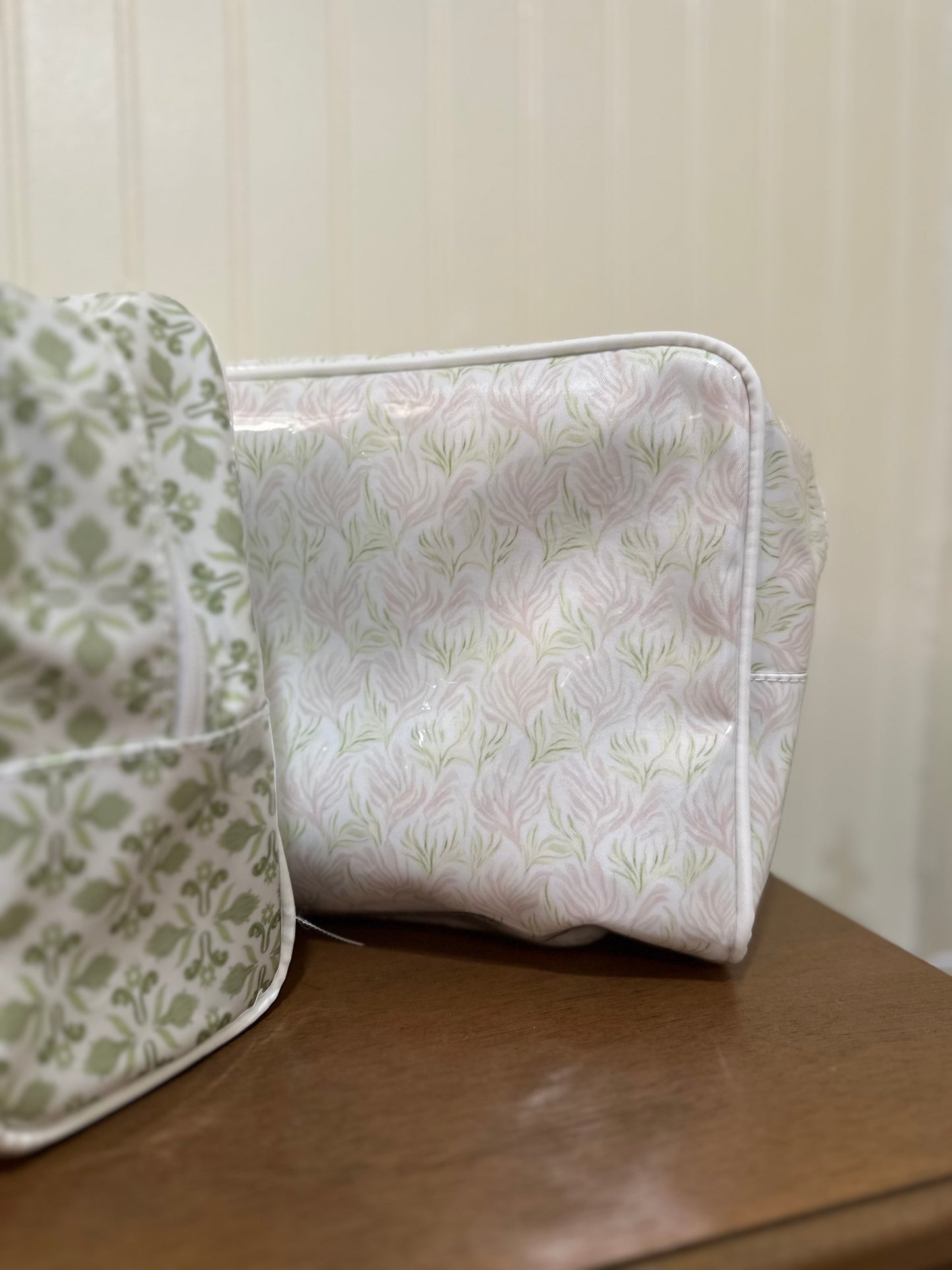Clear Coated Carryall Pouch