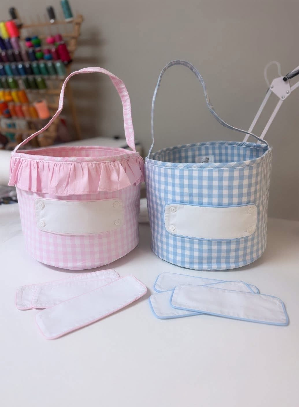 Interchangeable Tab Bucket - Pink