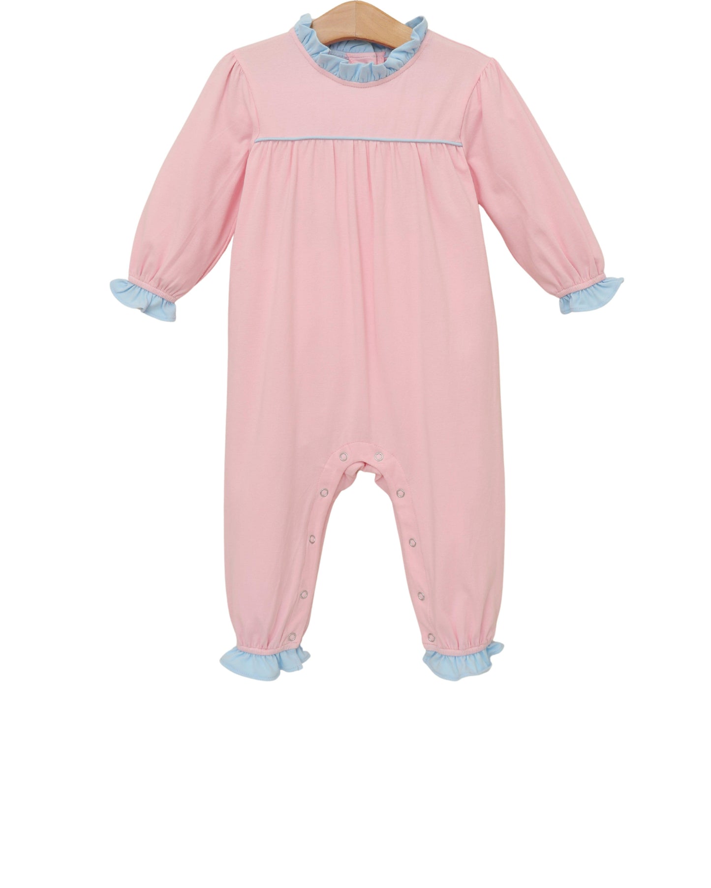 Annie Romper - Light Pink/Light Blue