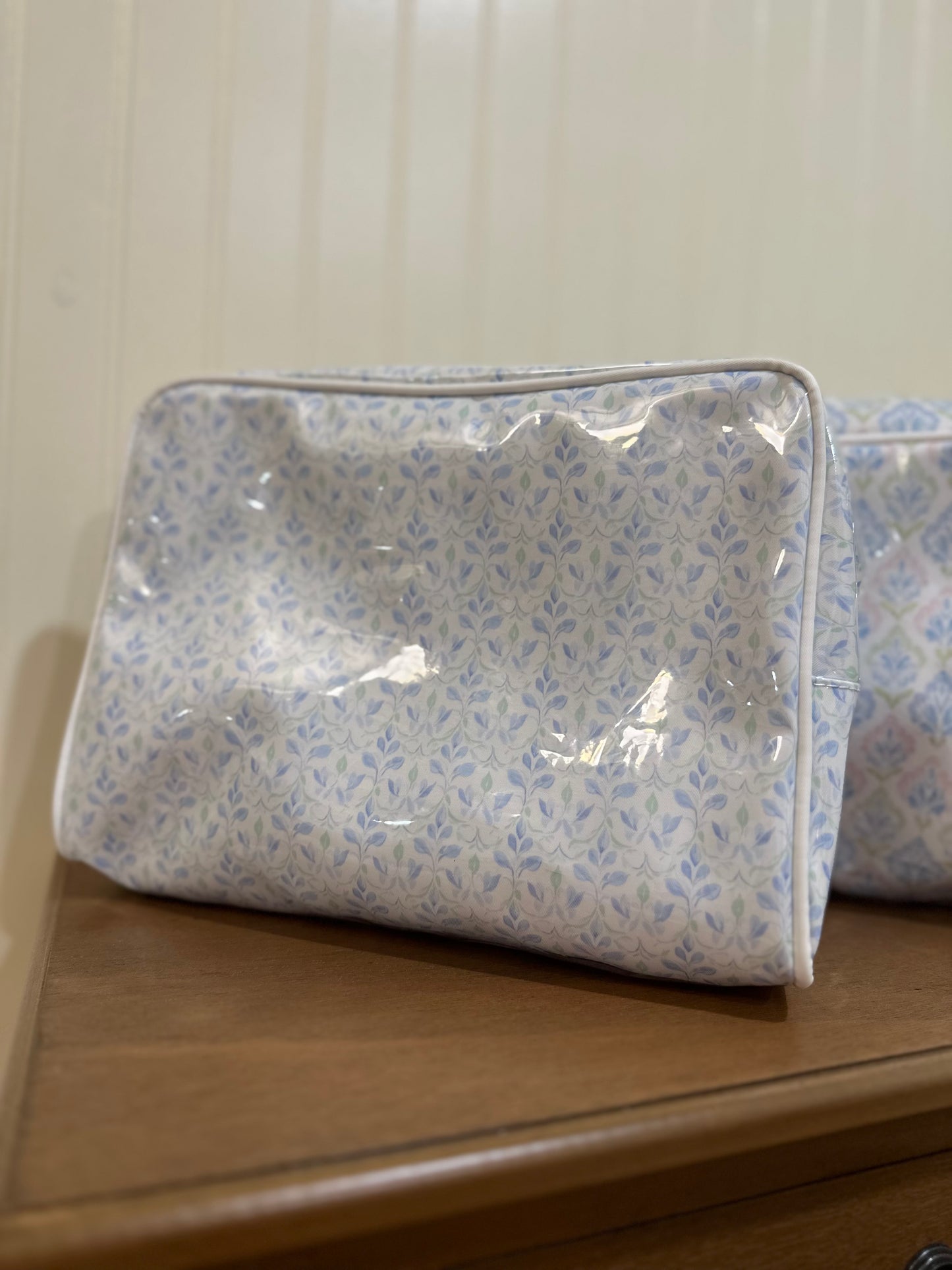 Clear Coated Carryall Pouch