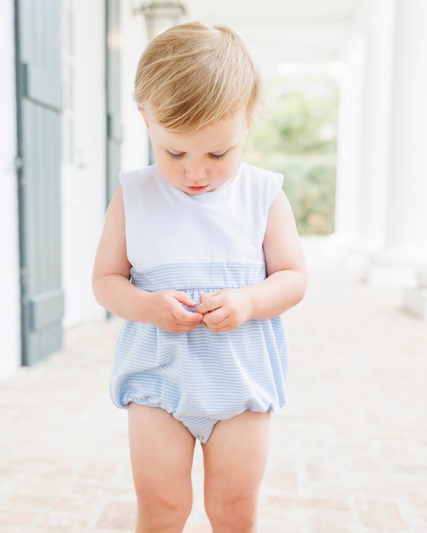 Benjamin Bubble - Light Blue Stripe