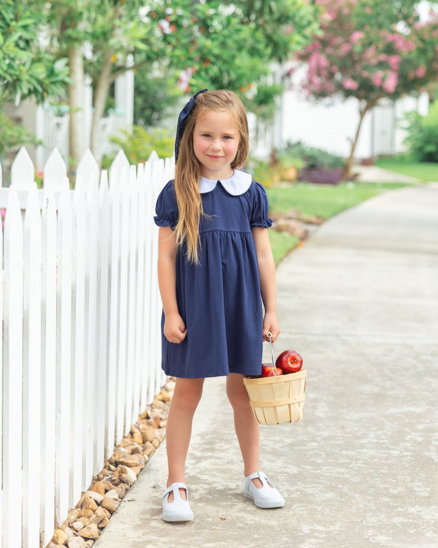 Charlotte Dress - Navy