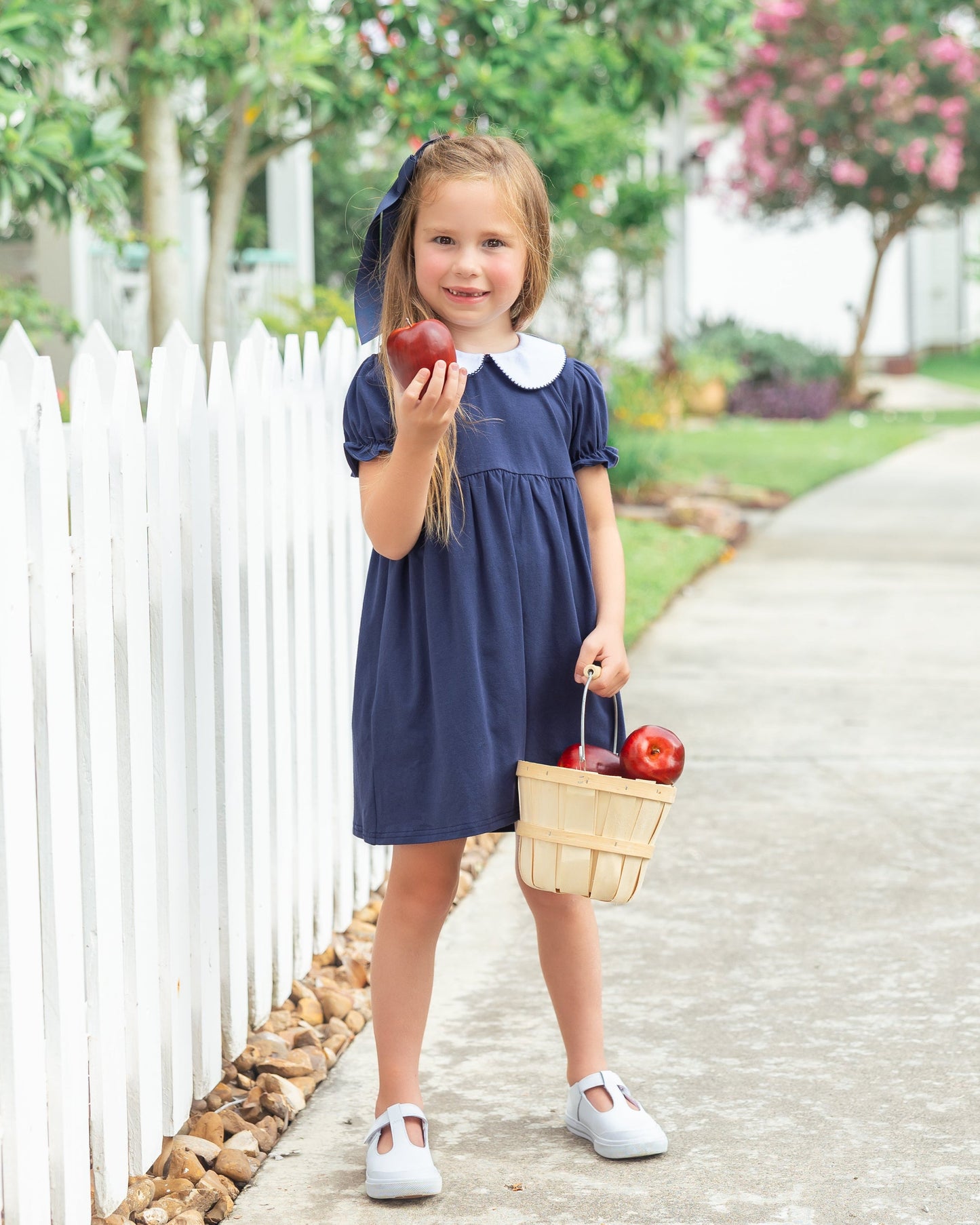 Charlotte Dress - Navy