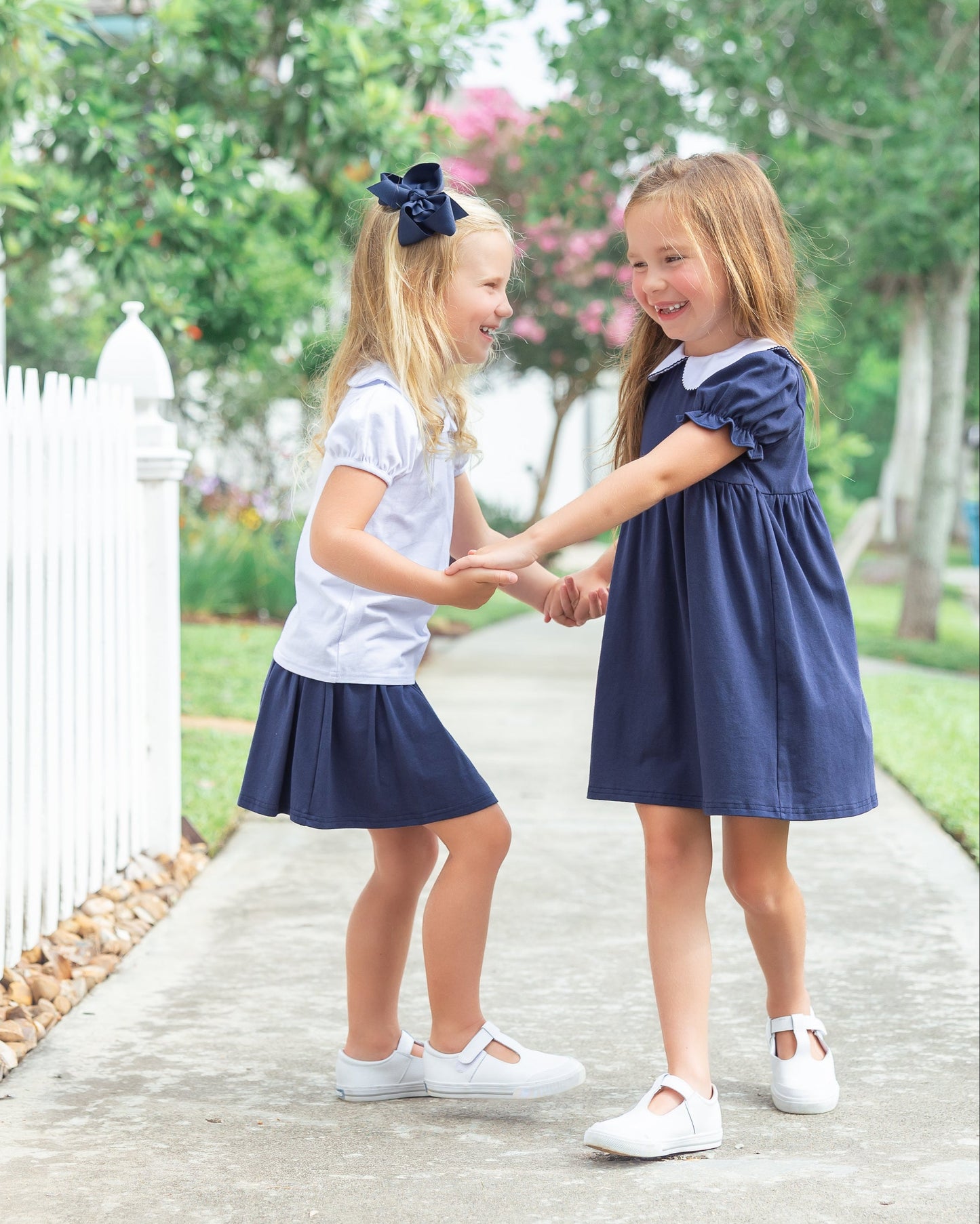 Charlotte Dress - Navy