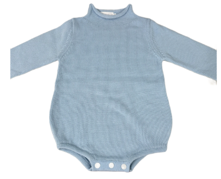 Solid Rollneck Sweater Bubble- Preorder