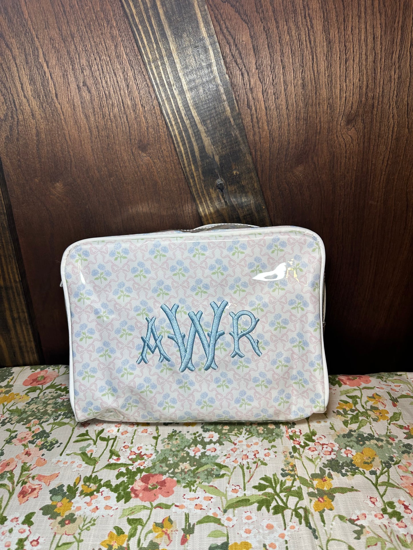 Clear Coated Carryall Pouch