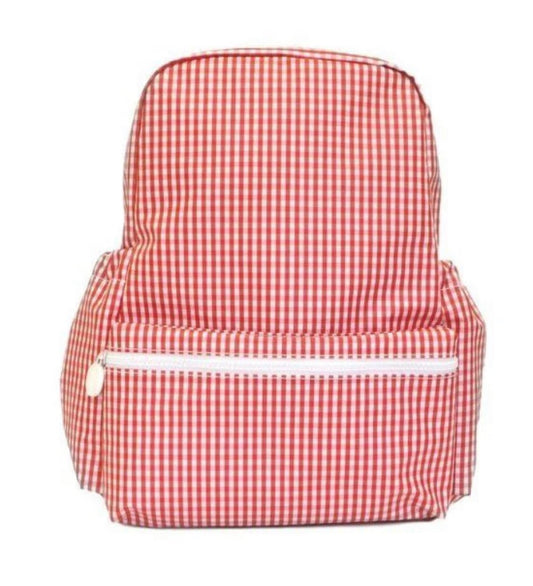 Backpacker - Gingham Red