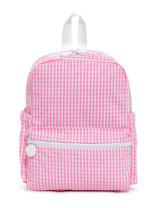 Mini Backpacker - Gingham Pink