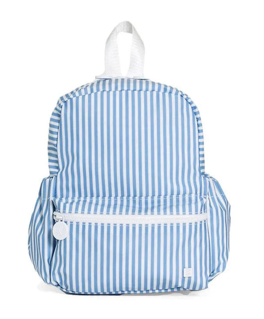 Mini Backpacker - Pimlico Stripe Chambray
