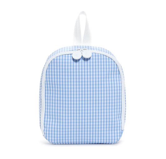 Bring It! Lunch Bag - Gingham Sky