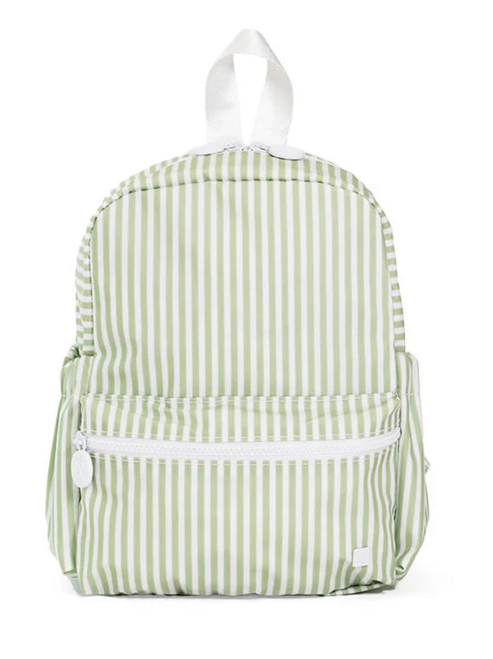 Mini Backpacker - Pimlico Stripe Sage