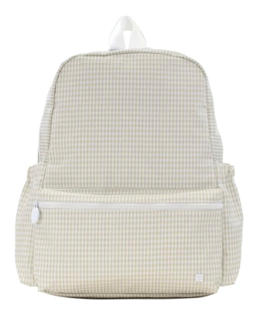 Backpacker - Gingham Pearl Grey