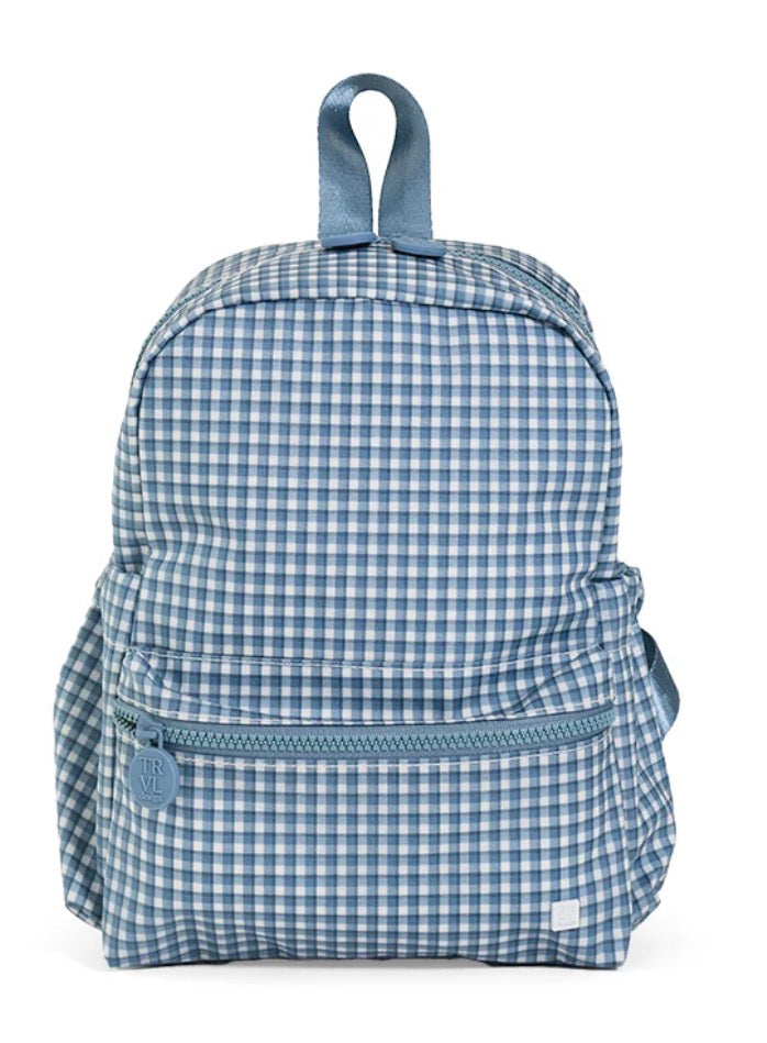 Mini Backpacker - Rodeo Check Indigo