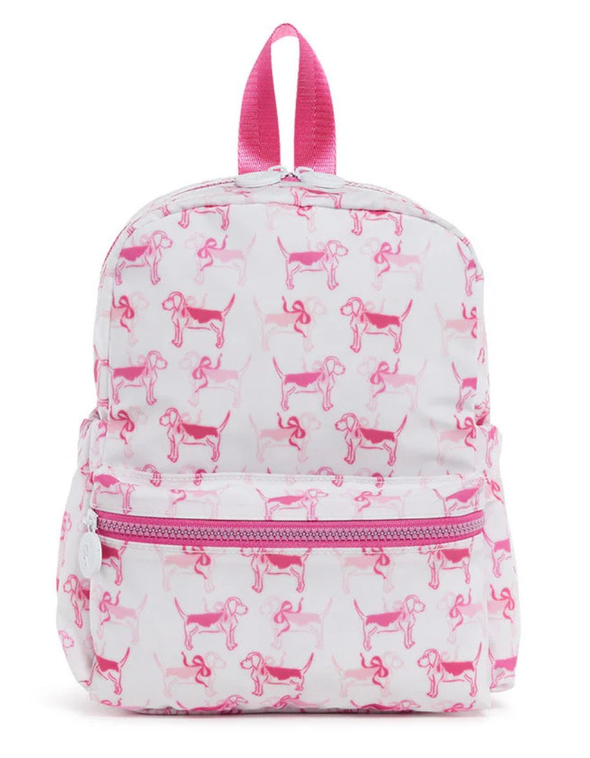 Mini Backpacker - Puppy Love Pink