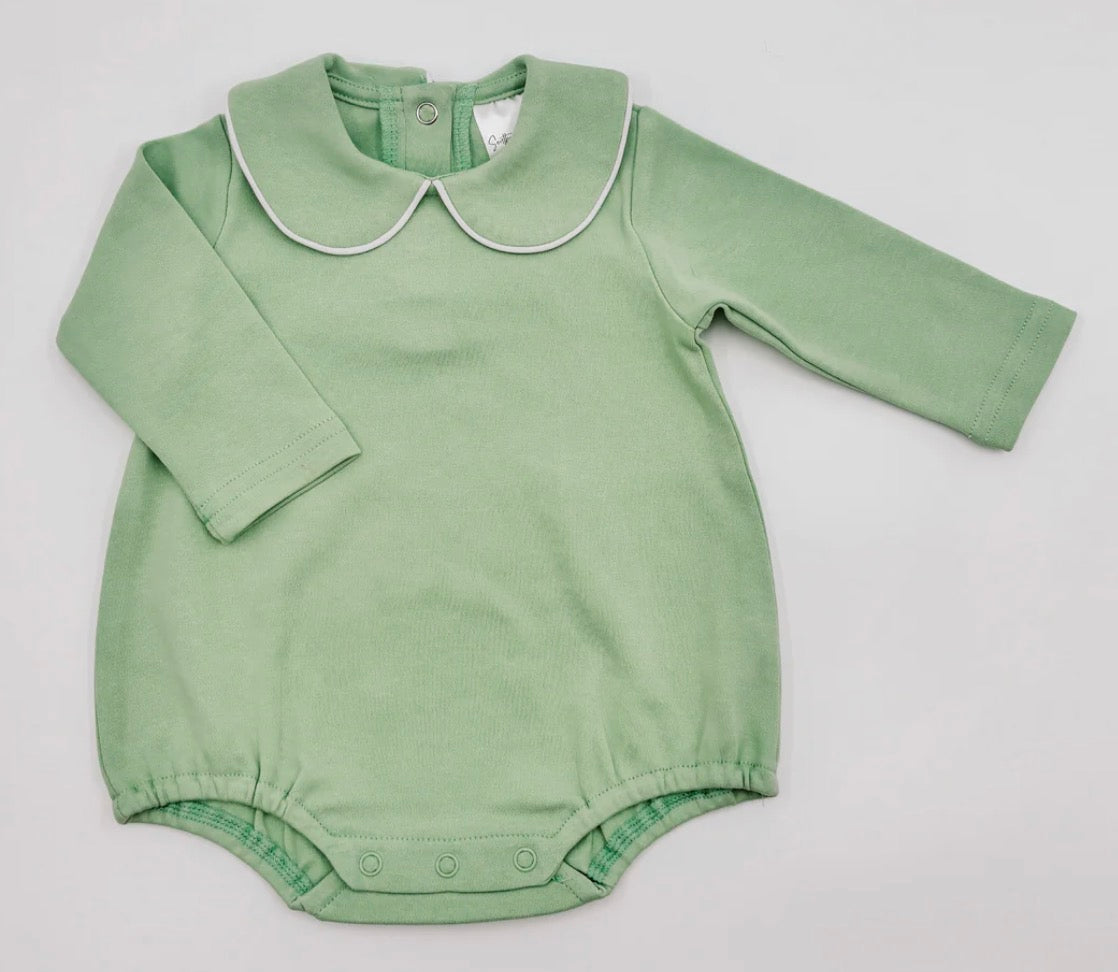 Collared Long Sleeve Bubble