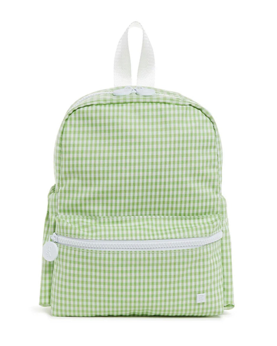 Mini Backpacker - Gingham Leaf