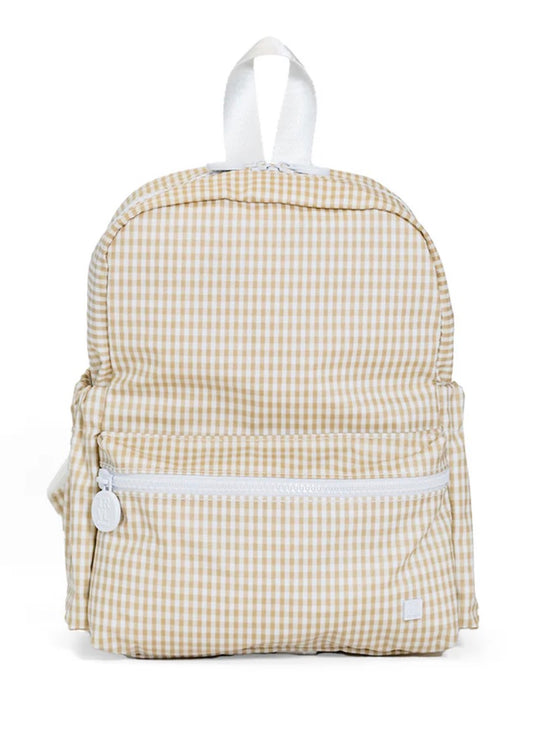 Mini Backpacker - Gingham Khaki