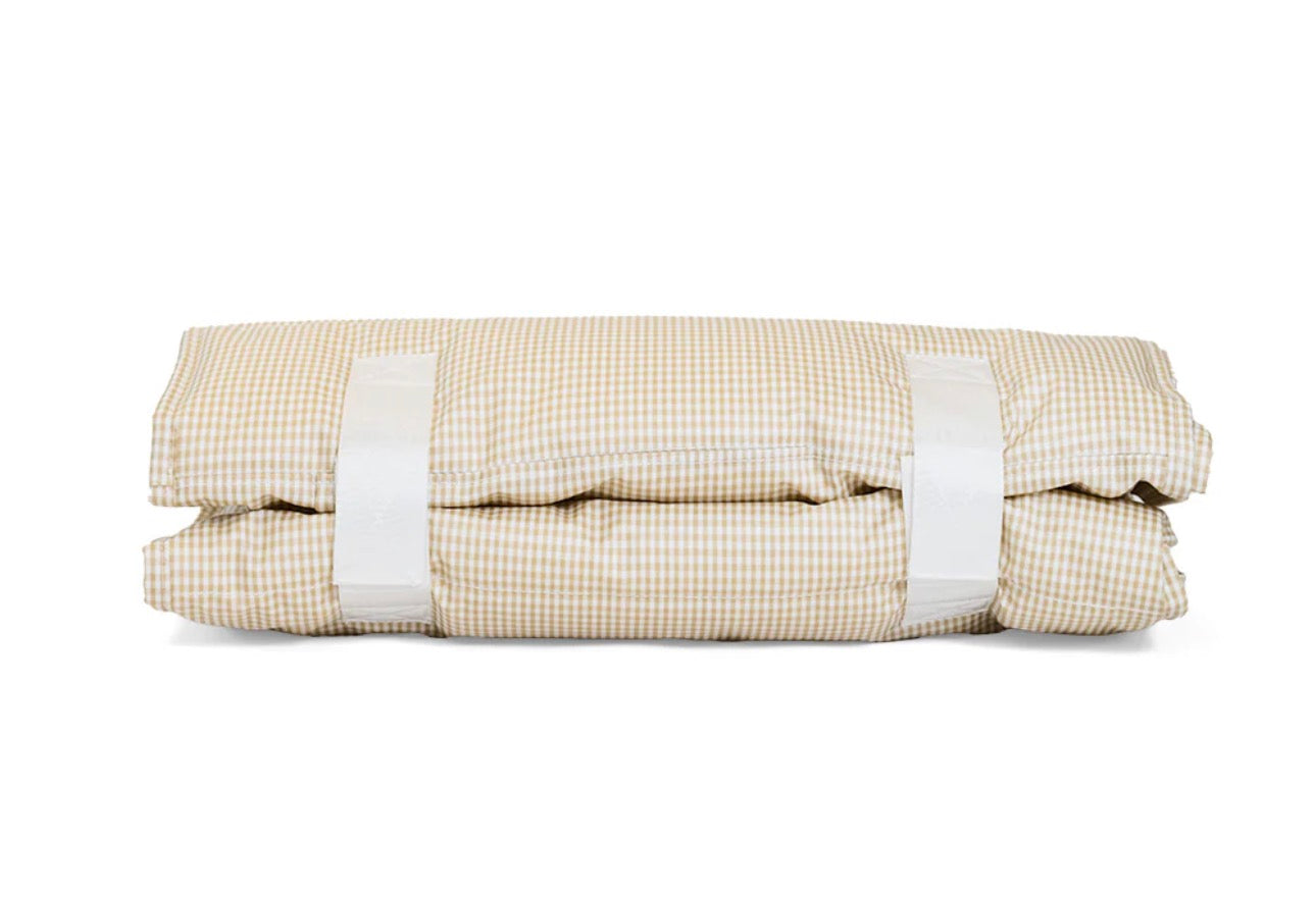 Nap Mat - Rest Up! - Gingham Khaki