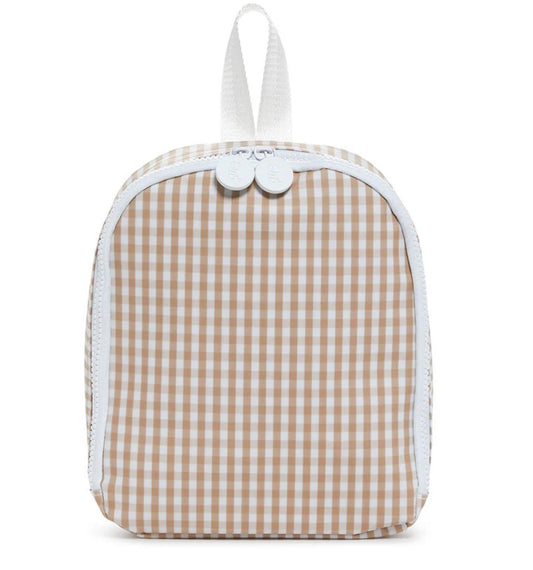 Bring It! Lunch Bag - Gingham Khaki