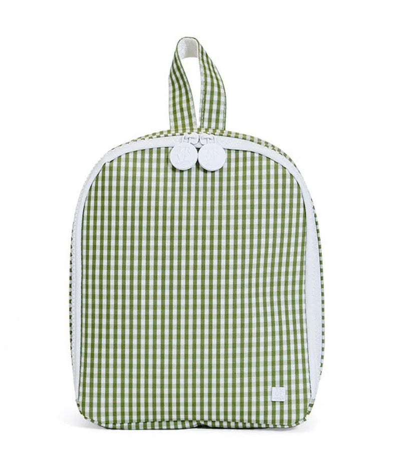 Bring It! Lunch Bag - Gingham Moss