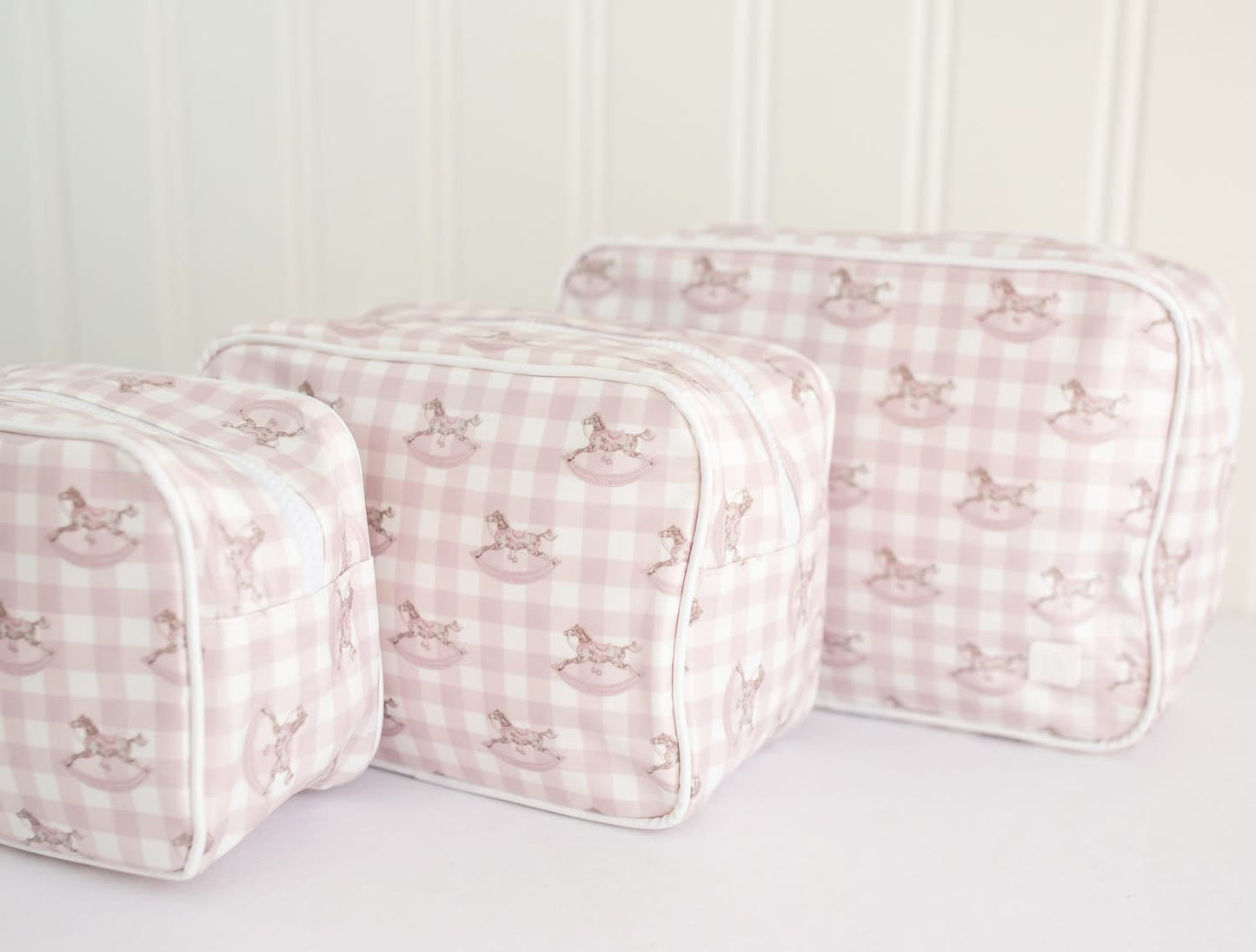 Little Explorer - Large Cosmetic Pouch - Pink