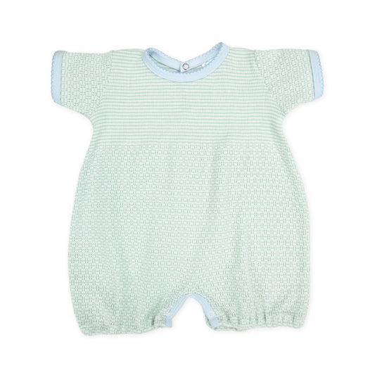 Paty Knit Solid Color Baby Bubble with Pima Trim PREORDER
