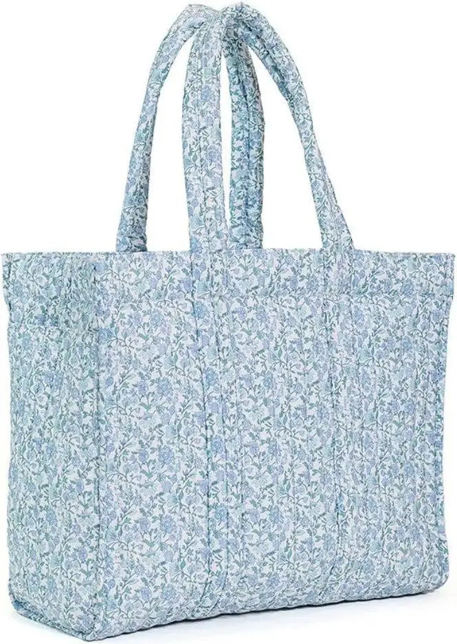 TRVL Hamptons Floral Quilted GoGo Tote