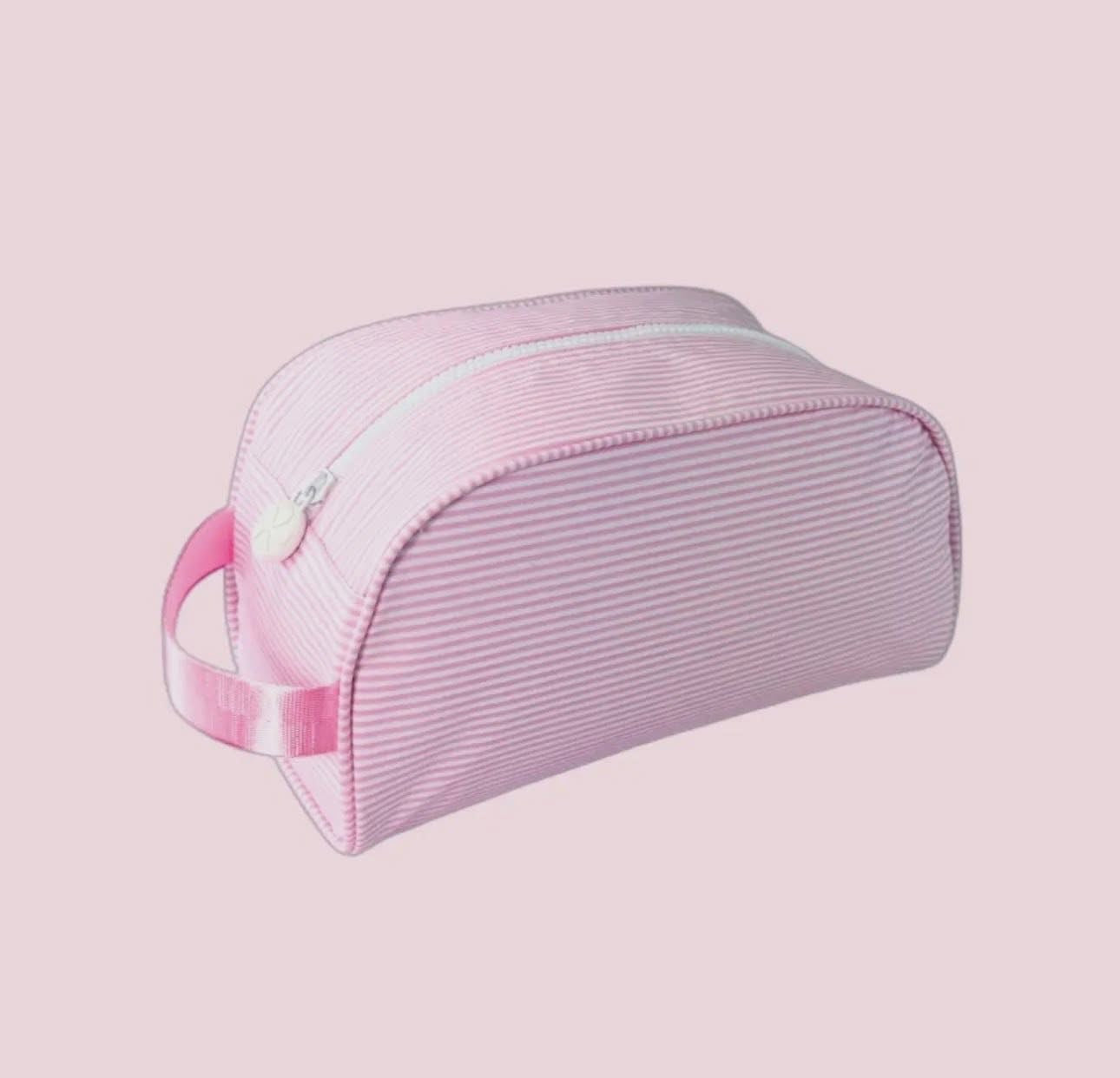 Pink Preppy Stripe Traveler