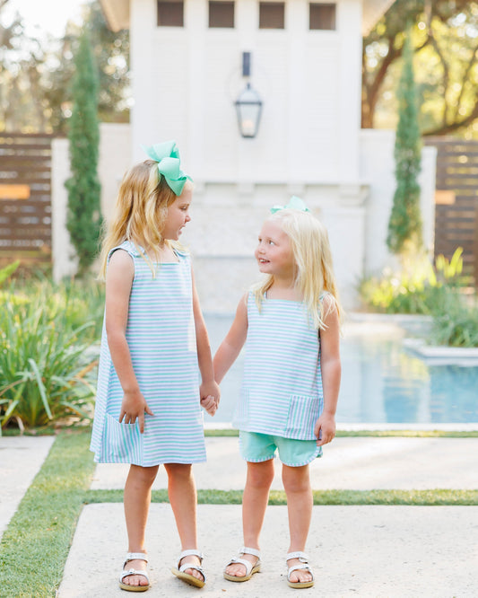 Margo Short Set - Seaside Stripe