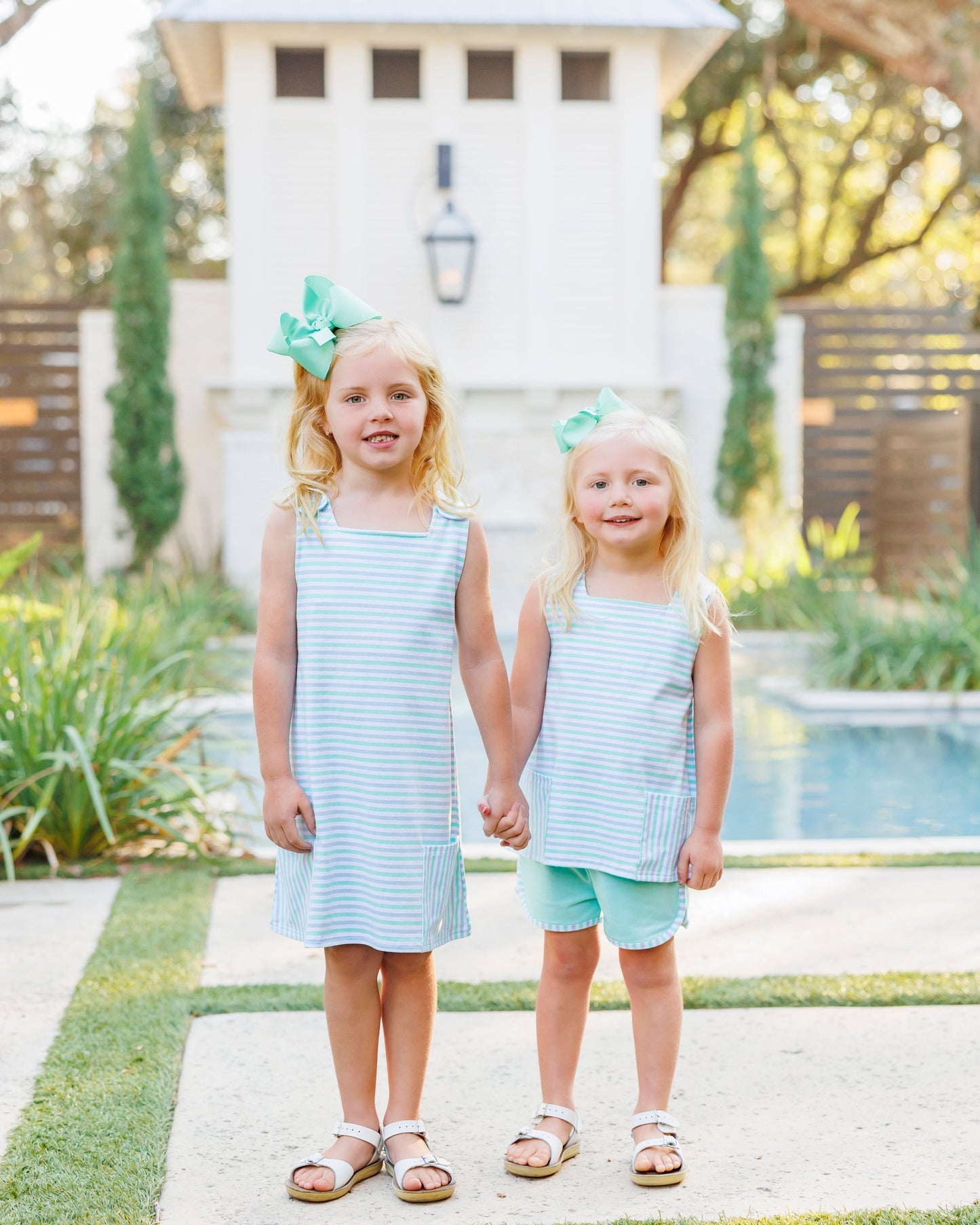 Margo Short Set - Seaside Stripe