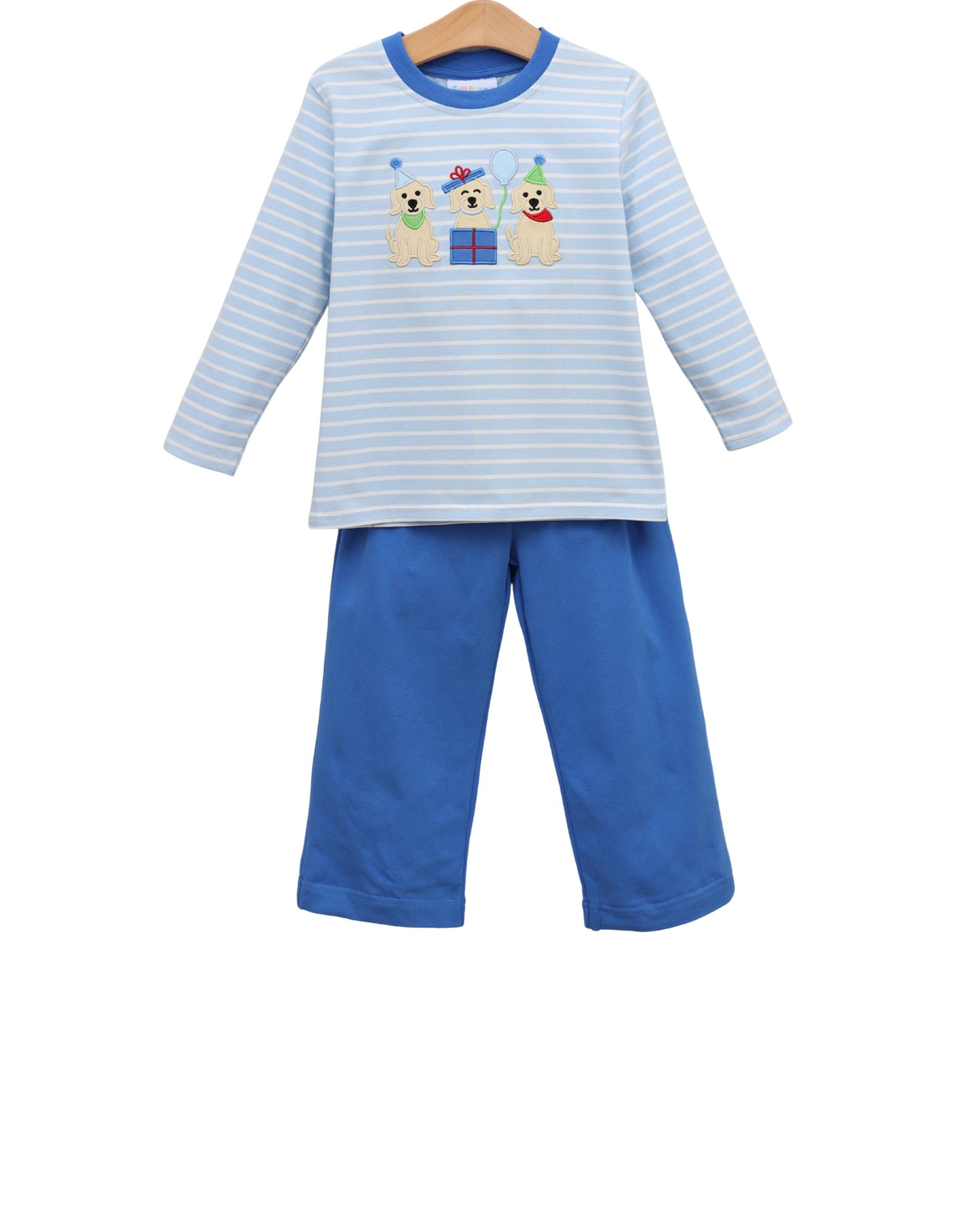 Puppy Party Pants Set