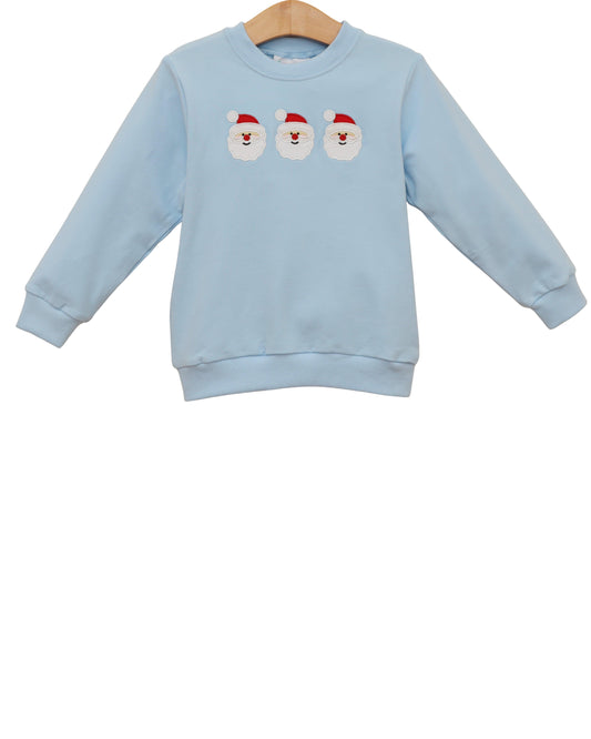 Santa Pullover - Blue